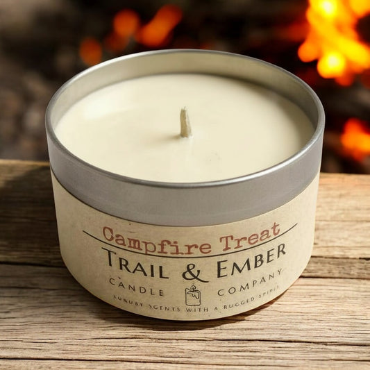 Campfire Treat Soy Candle - Discovery Tin