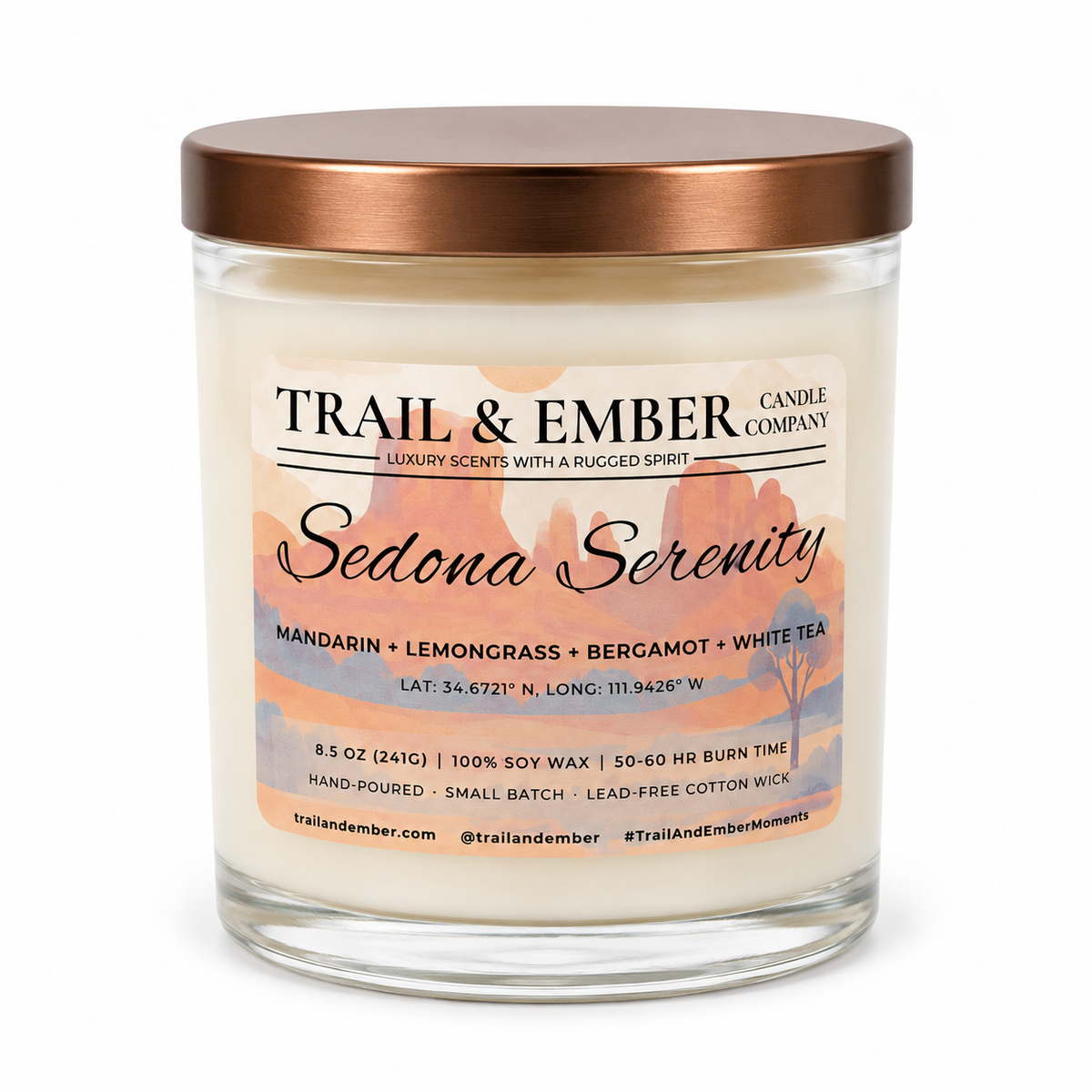 Sedona Serenity Soy Candle