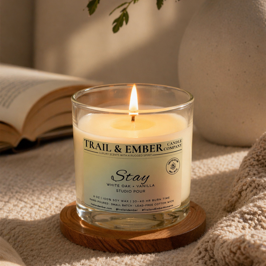 Stay Soy Candle - Limited Edition Studio Pour