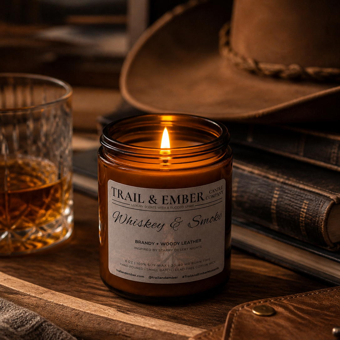 Whiskey & Smoke Soy Candle
