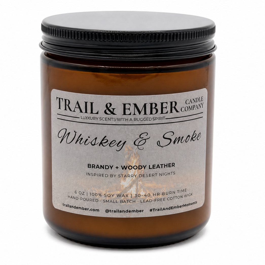 Whiskey & Smoke Soy Candle