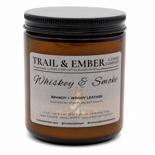 Whiskey & Smoke Soy Candle