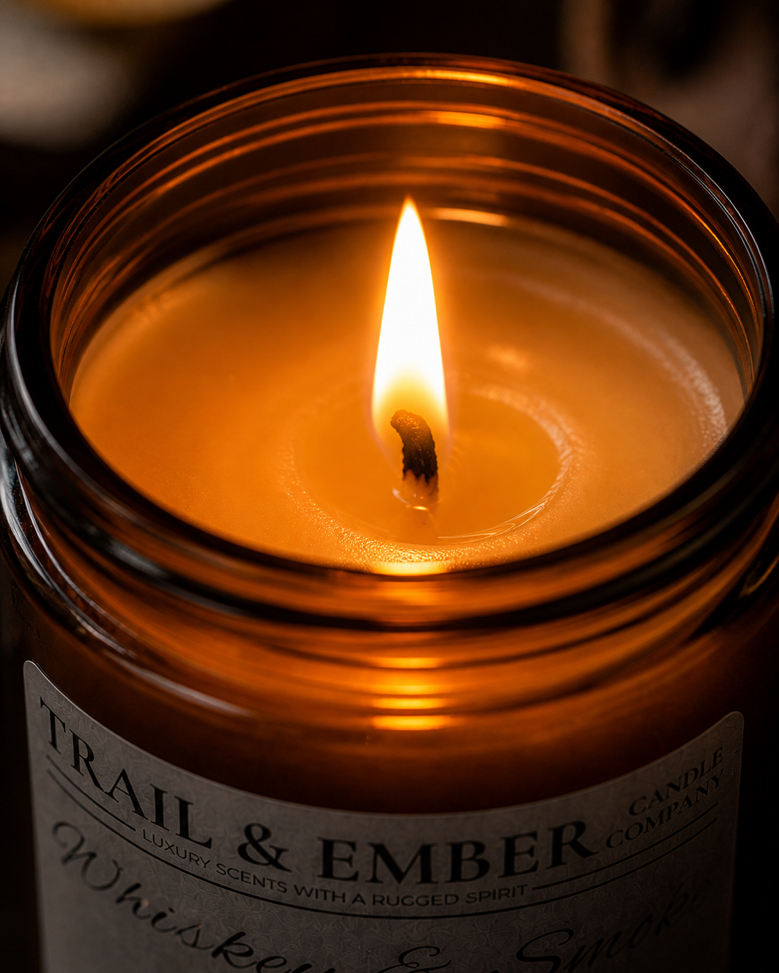 Whiskey & Smoke Soy Candle