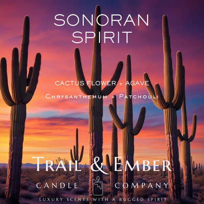 Sonoran Spirit: Cactus Flower + Jade Soy Candle