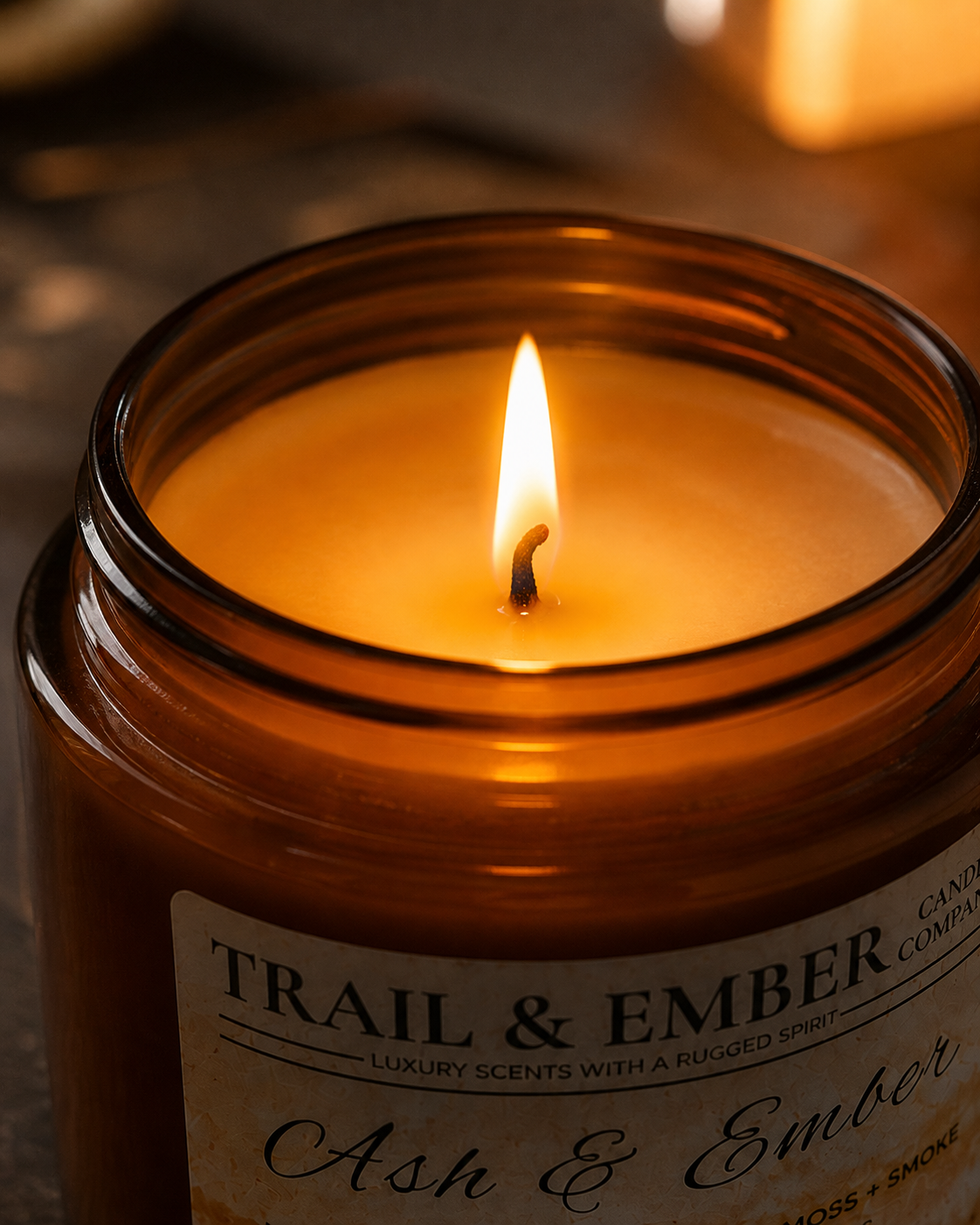 Ash & Ember Soy Candle