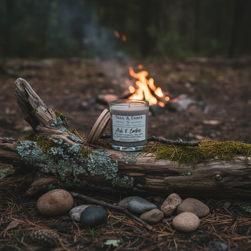 Ash & Ember Soy Candle