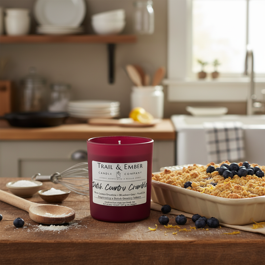 Dutch Country Crumble Soy Blend Candle - Limited Edition