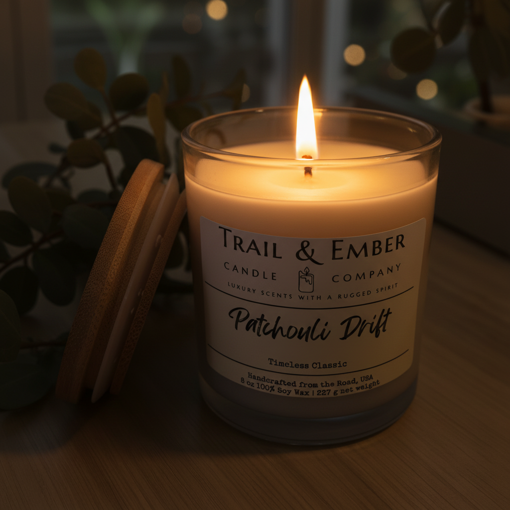 Patchouli Drift Soy Candle - Limited Edition