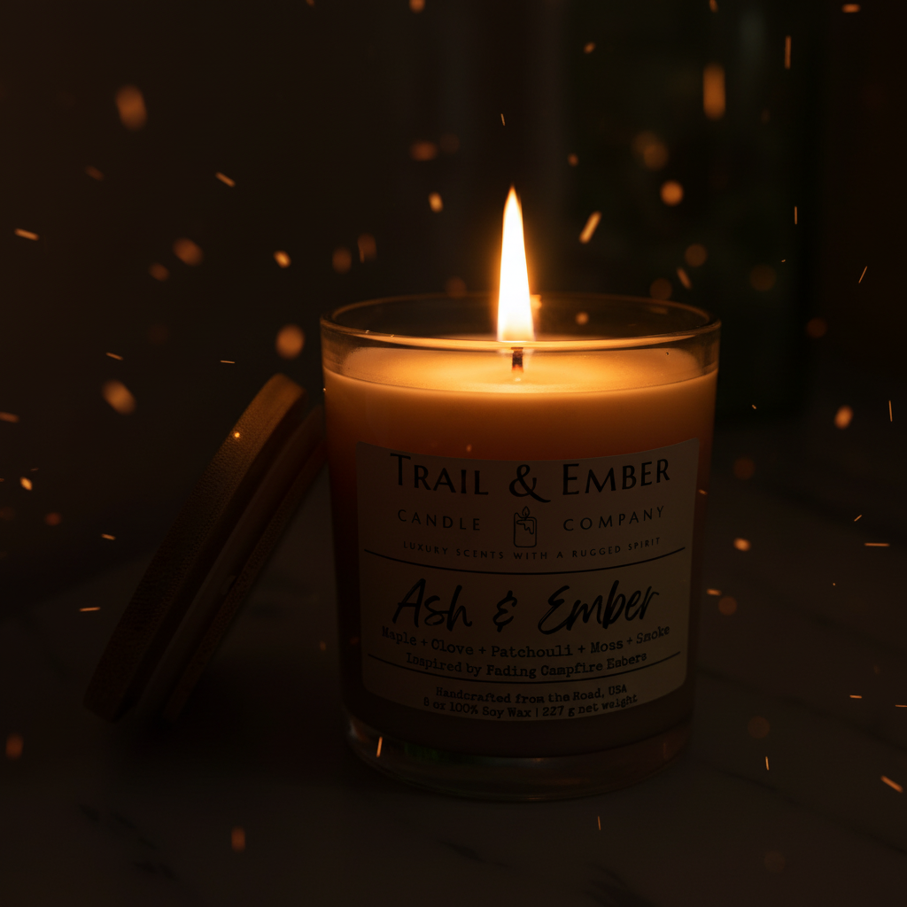 Ash & Ember Soy Candle