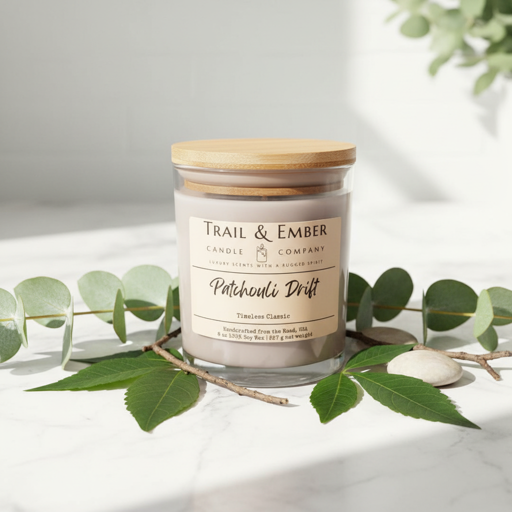 Patchouli Drift Soy Candle - Limited Edition