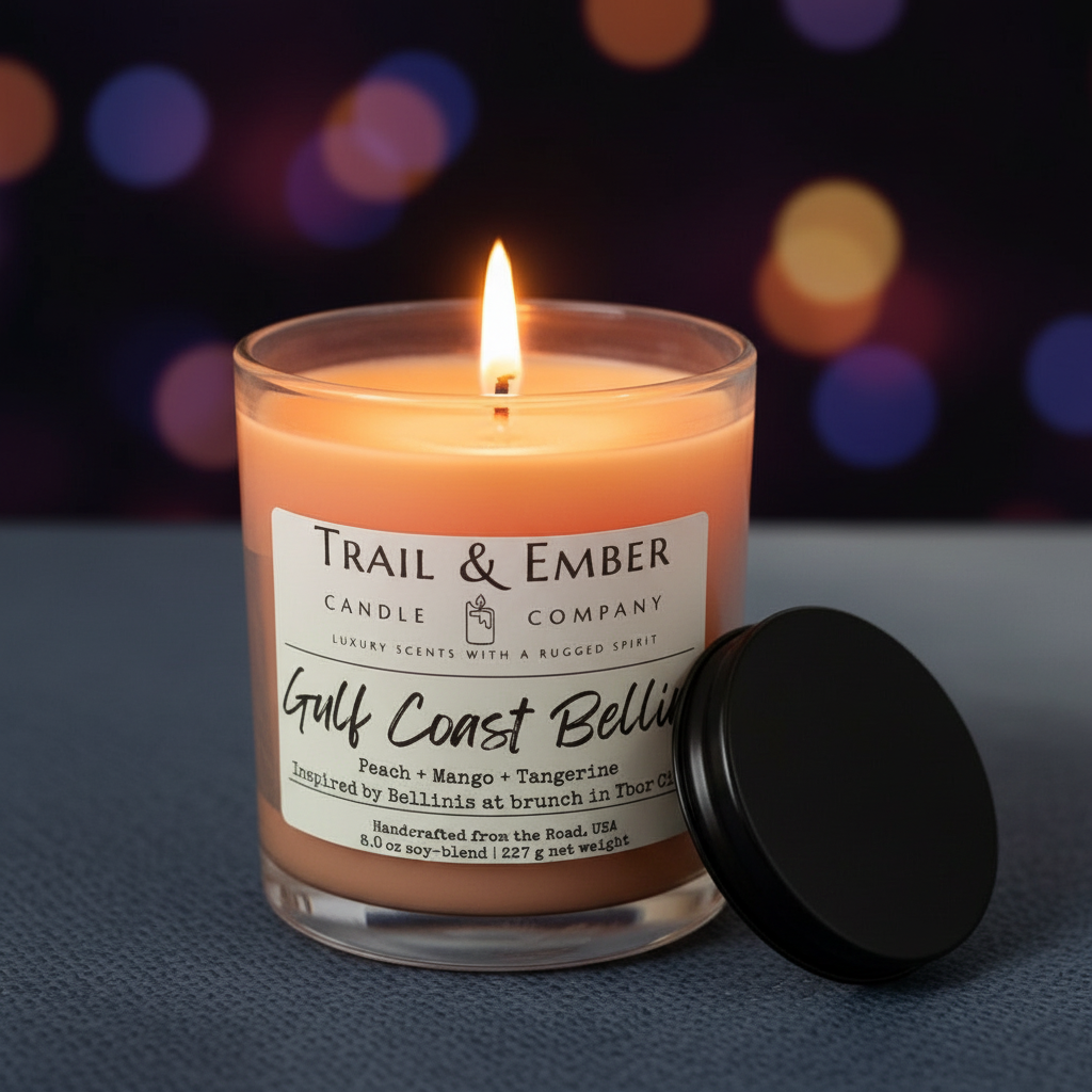 Gulf Coast Bellini Soy Candle - Limited Edition