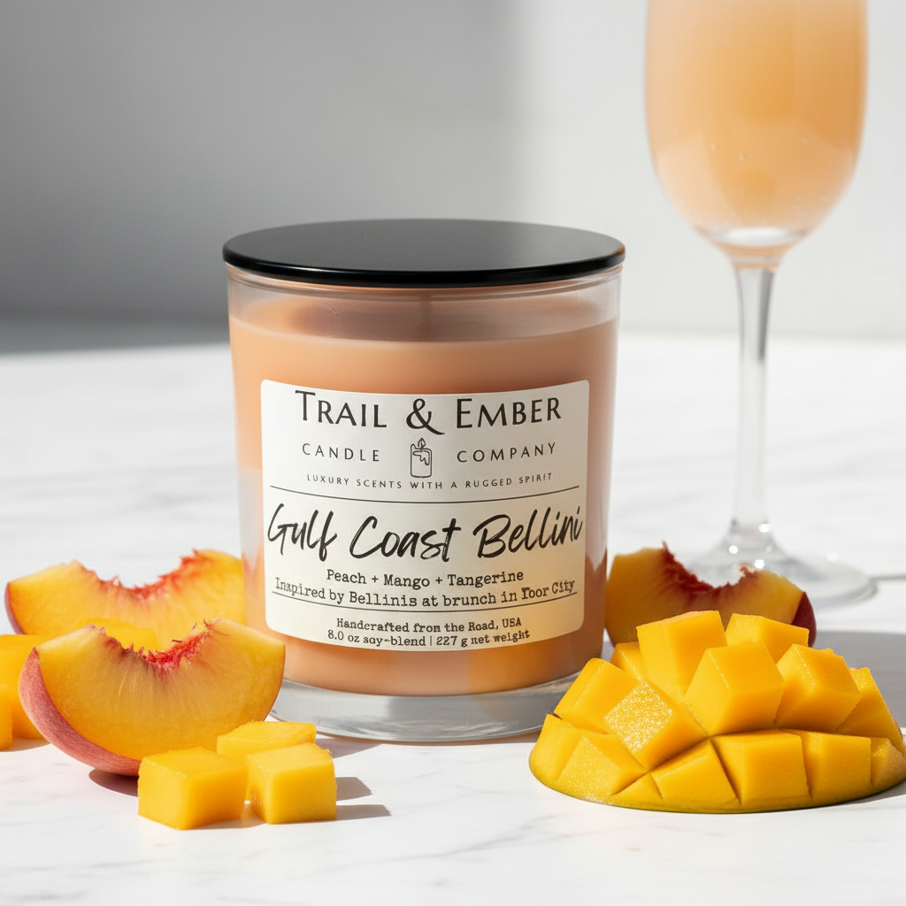 Gulf Coast Bellini Soy Candle - Limited Edition