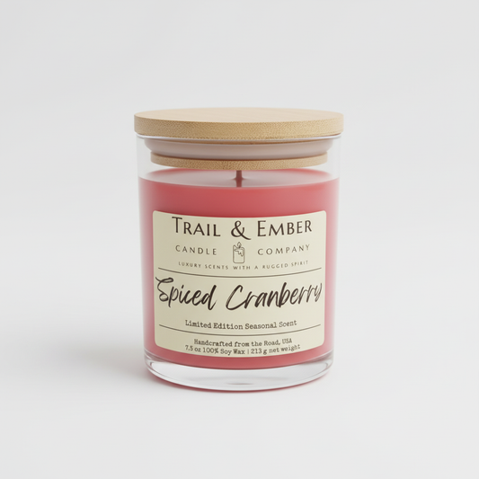 Spiced Cranberry Soy Candle