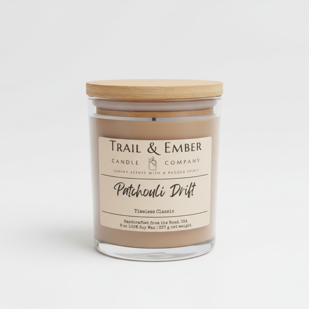Patchouli Drift Soy Candle - Limited Edition
