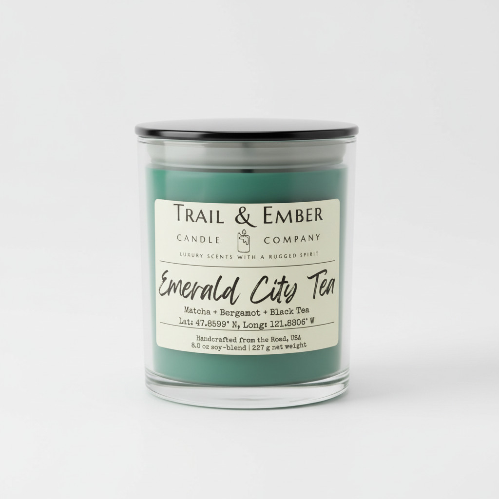 Emerald City Tea Soy Candle - Limited Edition