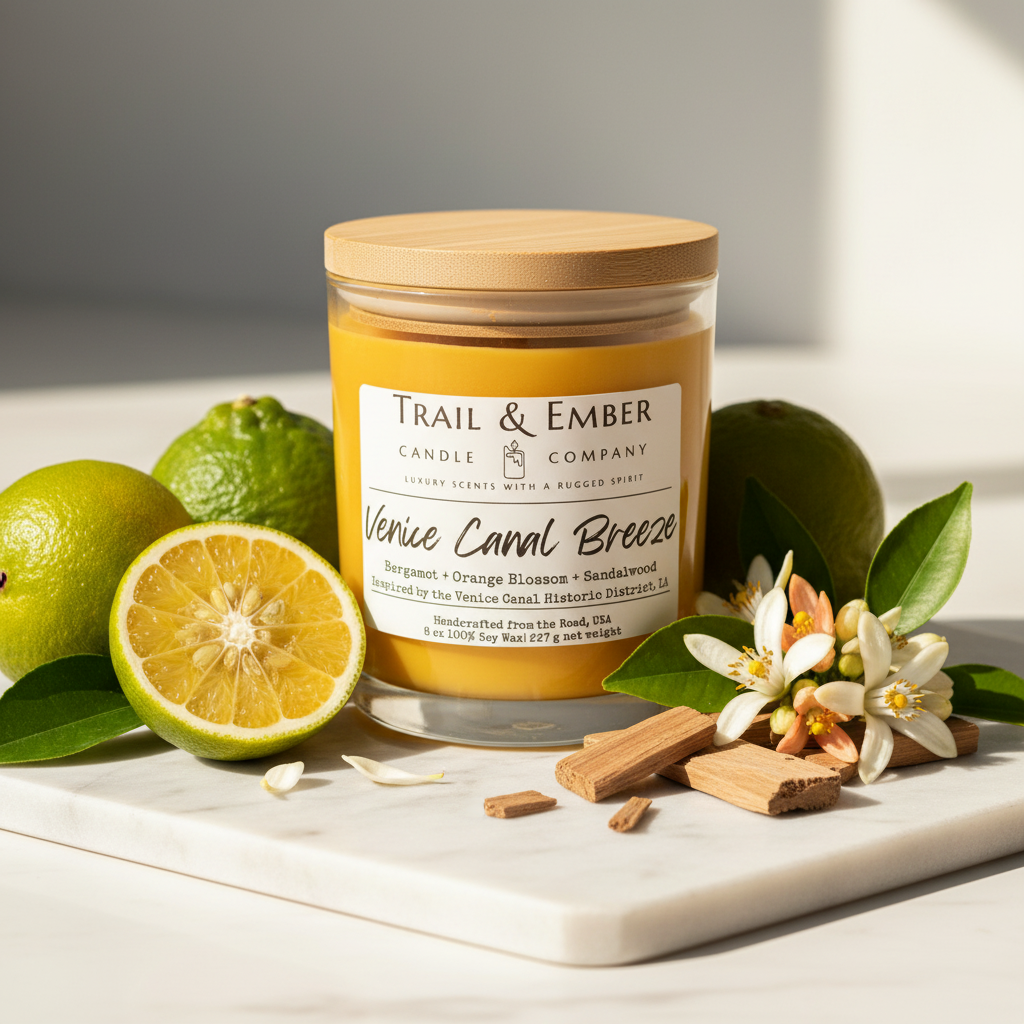 Venice Canal Breeze Soy Candle - Limited Edition