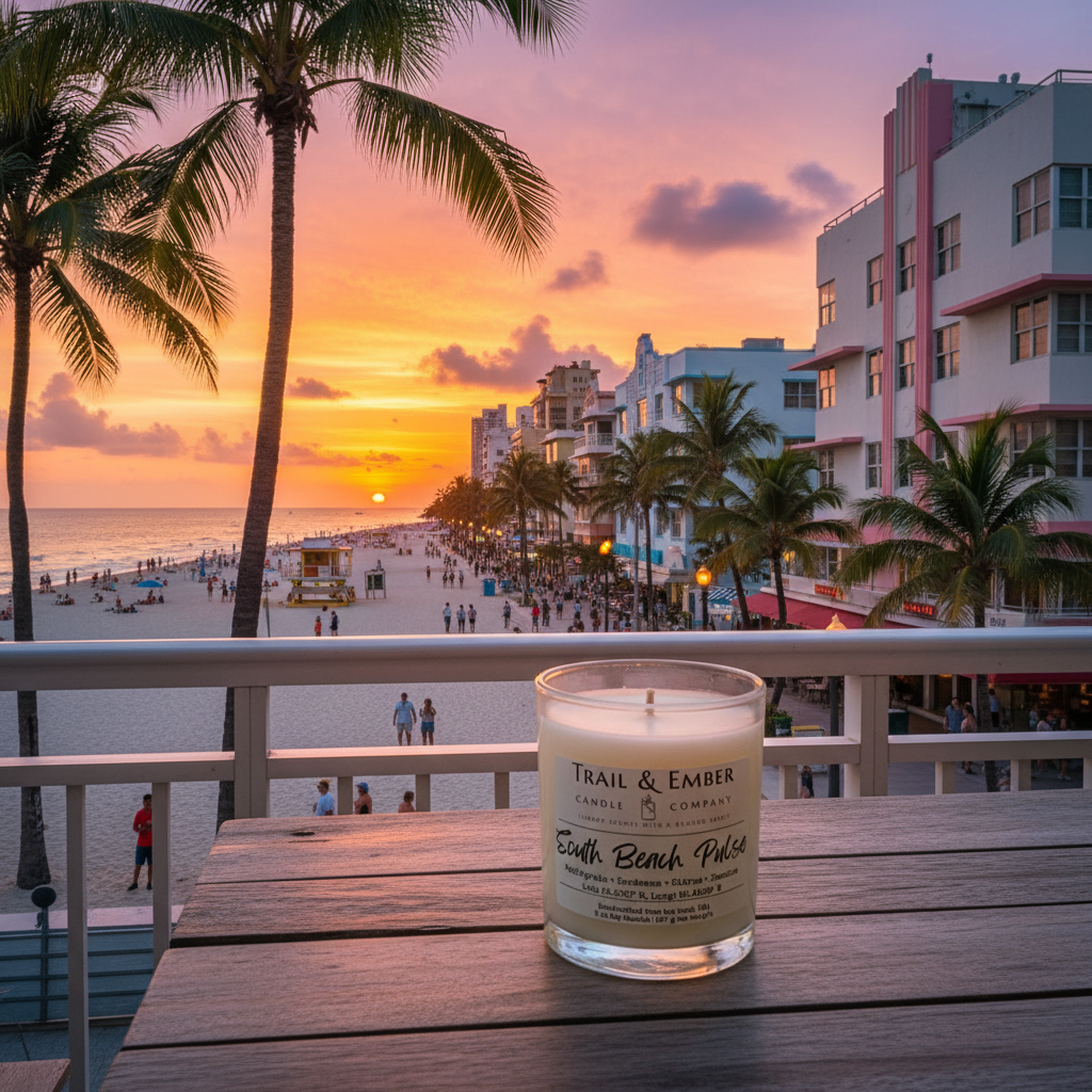 South Beach Pulse Soy Candle